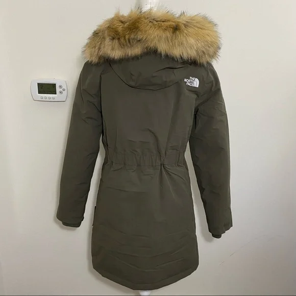The North Face Women’s Arctic Parka New Taupe Green Sz XS S M L XL XXL FREE TOTE - Picture 8 of 16
